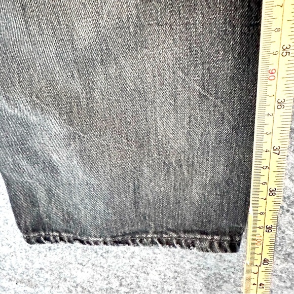 Ralph Lauren Varick Jeans Patch Slim Straight Actual 34X40 embroidery Black - Picture 9 of 15
